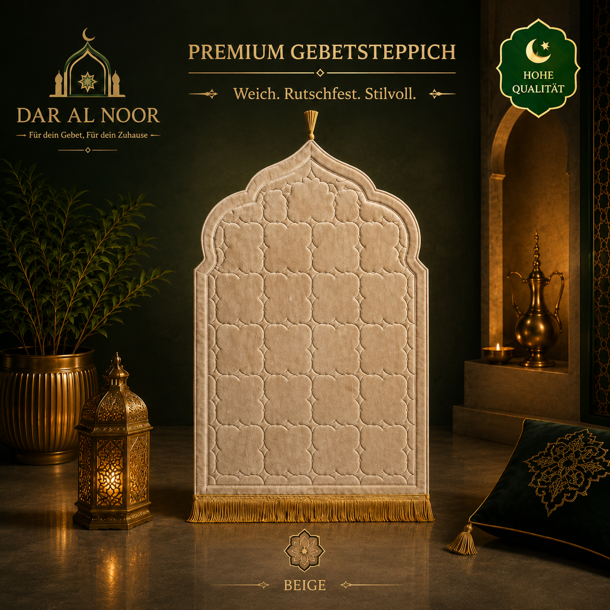 Premium Gebetsteppich-Sajjada
