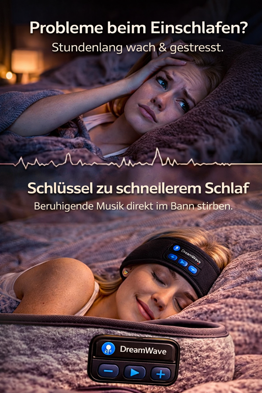 DreamWave™ – Bluetooth Stirnband
